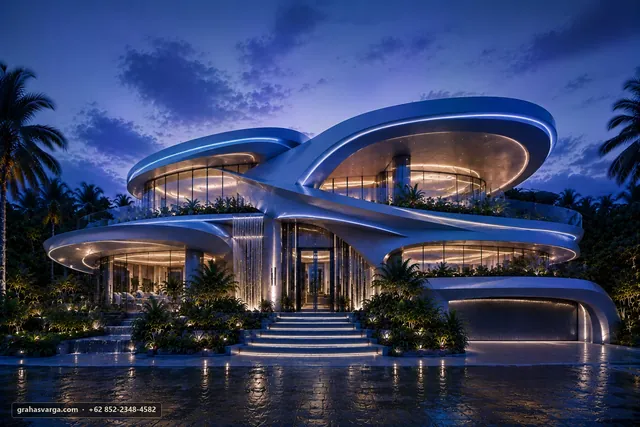 Arsitektur untuk Kabupaten Kutai Barat. — visual arsitektur 1