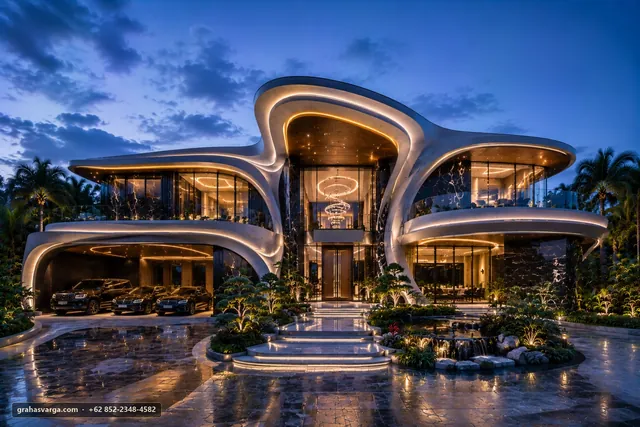 Arsitektur lokal Kabupaten Paser — Graha Svarga